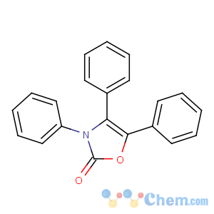 CAS No:6652-42-2 2(3H)-Oxazolone, 3,4,5-triphenyl-