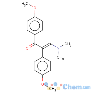 CAS No:66521-59-3 2-Propen-1-one,3-(dimethylamino)-1,2-bis(4-methoxyphenyl)-