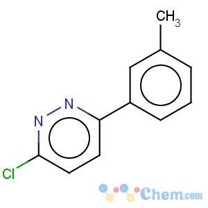 CAS No:66549-34-6 Pyridazine, 3-chloro-6-(3-methylphenyl)-