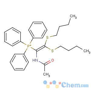 CAS No:6655-84-1 [1-acetamido-2,2-bis(butylsulfanyl)ethenyl]-triphenylphosphanium