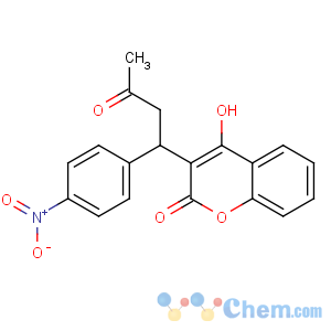 CAS No:66556-78-3 4-hydroxy-3-[(1S)-1-(4-nitrophenyl)-3-oxobutyl]chromen-2-one