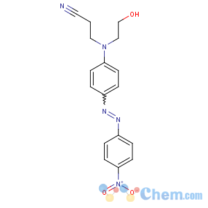 CAS No:6657-32-5 3-[N-(2-hydroxyethyl)-4-[(4-nitrophenyl)diazenyl]anilino]propanenitrile