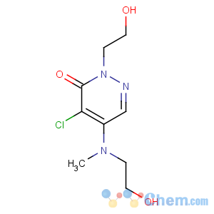 CAS No:66597-68-0 3(2H)-Pyridazinone,4-chloro-2-(2-hydroxyethyl)-5-[(2-hydroxyethyl)methylamino]-