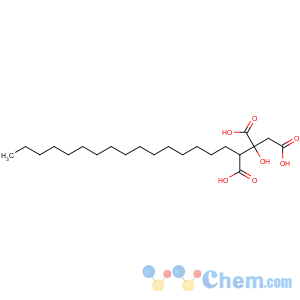 CAS No:666-99-9 2-hydroxynonadecane-1,2,3-tricarboxylic acid