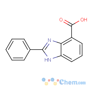 CAS No:66630-72-6 2-phenyl-1H-benzimidazole-4-carboxylic acid