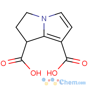 CAS No:66635-69-6 2,3-dihydro-1H-pyrrolizine-1,7-dicarboxylic acid