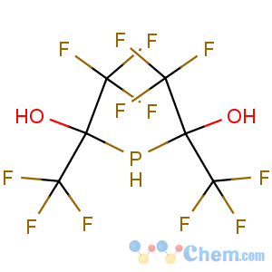 CAS No:66644-46-0 1,1,1,3,3,3-Hexafluoro-2-(2,2,2-trifluoro-1-hydroxy-1-(trifluoromethyl)ethylphosphanyl)propan-2-ol