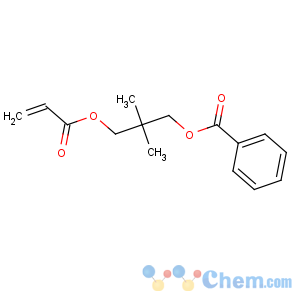 CAS No:66671-22-5 (2,2-dimethyl-3-prop-2-enoyloxypropyl) benzoate