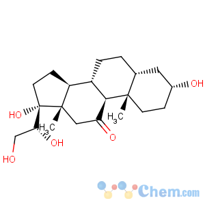 CAS No:667-66-3 Pregnan-11-one,3,17,20,21-tetrahydroxy-, (3a,5b,20R)-