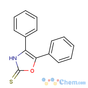 CAS No:6670-13-9 4,5-diphenyl-3H-1,3-oxazole-2-thione