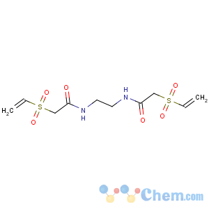 CAS No:66710-66-5 2-ethenylsulfonyl-N-[2-[(2-ethenylsulfonylacetyl)amino]ethyl]acetamide