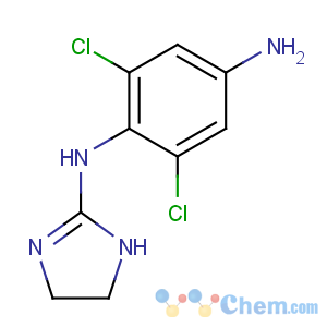 CAS No:66711-21-5 2,6-dichloro-1-N-(4,5-dihydro-1H-imidazol-2-yl)benzene-1,4-diamine