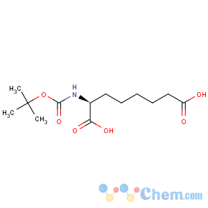 CAS No:66713-87-9 Octanedioicacid, 2-[[(1,1-dimethylethoxy)carbonyl]amino]-, (2S)-