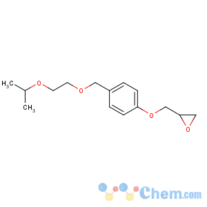 CAS No:66722-57-4 2-[[4-(2-propan-2-yloxyethoxymethyl)phenoxy]methyl]oxirane