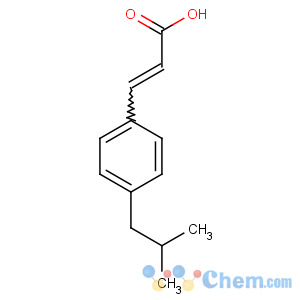 CAS No:66734-95-0 (E)-3-[4-(2-methylpropyl)phenyl]prop-2-enoic acid
