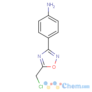CAS No:6674-17-5 4-[5-(chloromethyl)-1,2,4-oxadiazol-3-yl]aniline