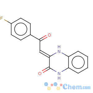 CAS No:66751-88-0 3-[2-(4-Fluoro-phenyl)-2-oxo-ethylidene]-3,4-dihydro-1H-quinoxalin-2-one