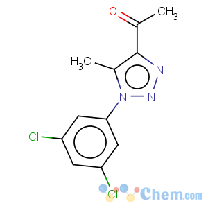 CAS No:667865-24-9 1-[1-(3,5-Dichlorophenyl)-5-methyl-1H-1,2,3-triazol-4-yl]ethan-1-one