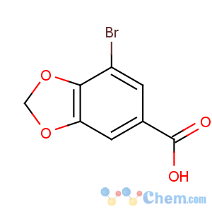 CAS No:66799-93-7 7-bromo-1,3-benzodioxole-5-carboxylic acid