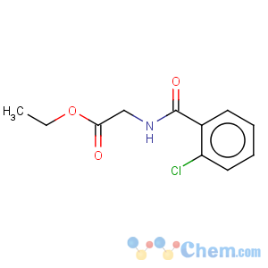 CAS No:66824-94-0 ethyl 2-[(2-chlorobenzoyl)amino]acetate