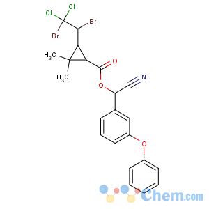 CAS No:66841-26-7 3-(1,2-dibromo-2,2-dichloroethyl)-2,2-dimethylcyclopropanecarboxylate