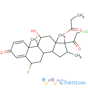 CAS No:66852-54-8 [(6S,8S,9R,10S,11S,13S,14S,16S,17R)-17-(2-chloroacetyl)-6,<br />9-difluoro-11-hydroxy-10,13,16-trimethyl-3-oxo-6,7,8,11,12,14,15,<br />16-octahydrocyclopenta[a]phenanthren-17-yl] propanoate