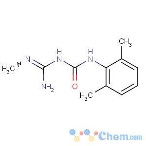 CAS No:66871-56-5 1-(2,6-dimethylphenyl)-3-(N'-methylcarbamimidoyl)urea