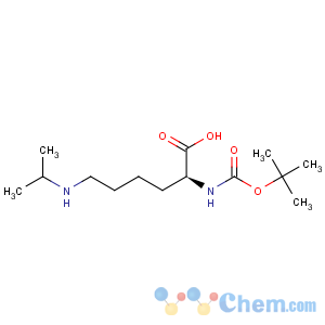 CAS No:66880-55-5 L-Lysine,N2-[(1,1-dimethylethoxy)carbonyl]-N6-(1-methylethyl)-