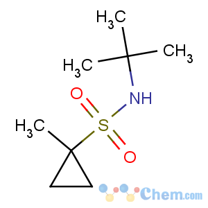 CAS No:669008-25-7 N-tert-butyl-1-methylcyclopropane-1-sulfonamide