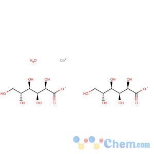 CAS No:66905-23-5 D-Gluconic acid calcium salt monohydrate