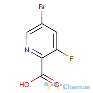 CAS No:669066-91-5 5-bromo-3-fluoropyridine-2-carboxylic acid
