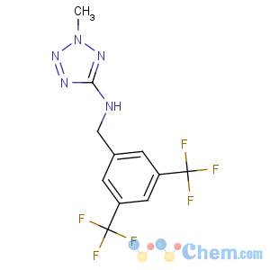 CAS No:669080-86-8 N-[[3,5-bis(trifluoromethyl)phenyl]methyl]-2-methyltetrazol-5-amine