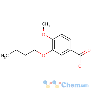 CAS No:66924-20-7 3-butoxy-4-methoxybenzoic acid
