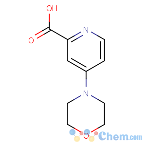CAS No:66933-68-4 4-morpholin-4-ylpyridine-2-carboxylic acid