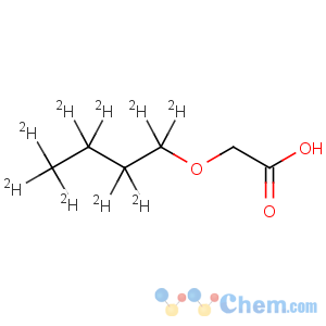 CAS No:669720-55-2 butoxy-d9-acetic acid
