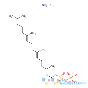 CAS No:6699-20-3 Diphosphoric acid,P-[(2E,6E,10E)-3,7,11,15-tetramethyl-2,6,10,14-hexadecatetraen-1-yl] ester