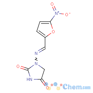 CAS No:67-20-9 1-[(E)-(5-nitrofuran-2-yl)methylideneamino]imidazolidine-2,4-dione