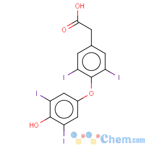 CAS No:67-30-1 Benzeneacetic acid,4-(4-hydroxy-3,5-diiodophenoxy)-3,5-diiodo-