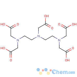 CAS No:67-43-6 2-[bis[2-[bis(carboxymethyl)amino]ethyl]amino]acetic acid