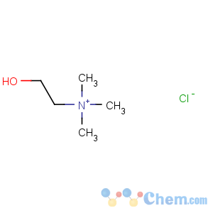 CAS No:67-48-1 2-hydroxyethyl(trimethyl)azanium