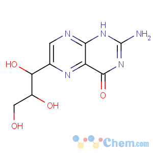 CAS No:670-65-5 4(3H)-Pteridinone,2-amino-6-[(1S,2R)-1,2,3-trihydroxypropyl]-