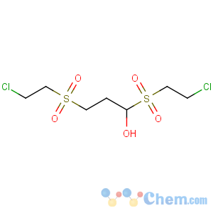 CAS No:67006-35-3 1,3-bis(2-chloroethylsulfonyl)propan-1-ol
