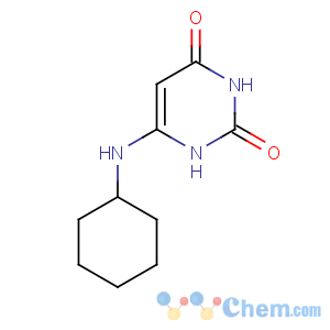 CAS No:6702-72-3 2,4(1H,3H)-Pyrimidinedione, 6-(cyclohexylamino)-