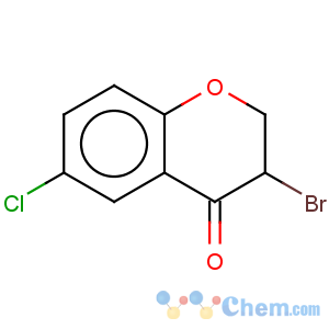 CAS No:67064-53-3 3-bromo-6-chloro-2,3-dihydro-4H-1-benzopyran-4-one