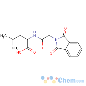 CAS No:6707-71-7 2-[[2-(1,3-dioxoisoindol-2-yl)acetyl]amino]-4-methylpentanoic acid