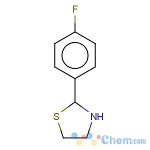 CAS No:67086-80-0 2-(4-fluorophenyl)-1,3-thiazolane