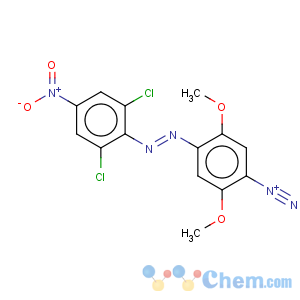 CAS No:6709-58-6 Benzenediazonium,4-[2-(2,6-dichloro-4-nitrophenyl)diazenyl]-2,5-dimethoxy-