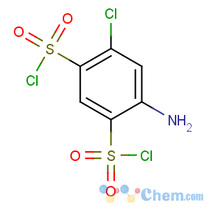 CAS No:671-89-6 4-amino-6-chlorobenzene-1,3-disulfonyl chloride