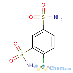 CAS No:671-95-4 4-chlorobenzene-1,3-disulfonamide