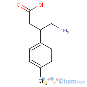CAS No:67112-57-6 (3S)-4-amino-3-(4-methylphenyl)butanoic acid